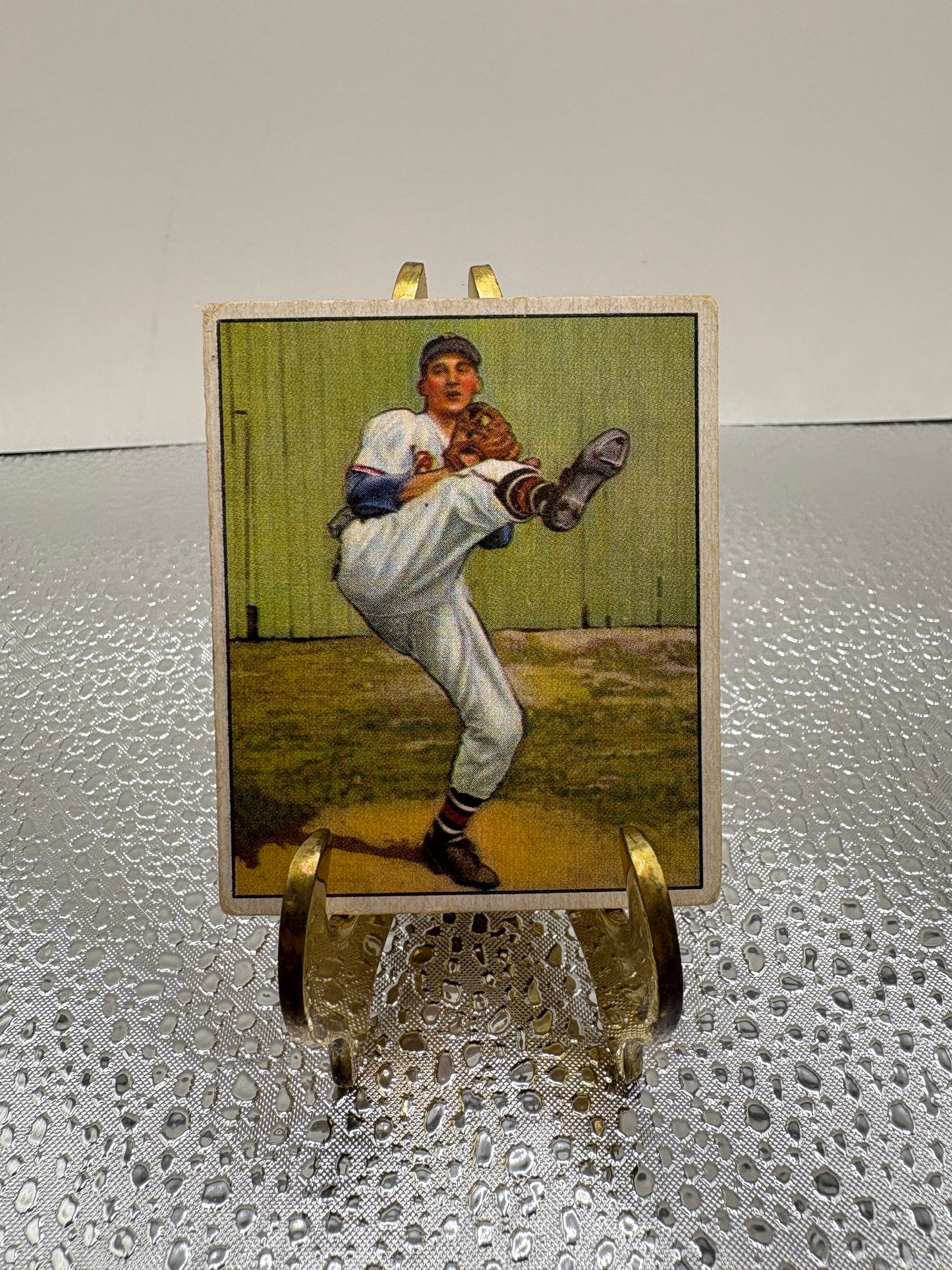 1950 Warren Spahn Baseball Card
