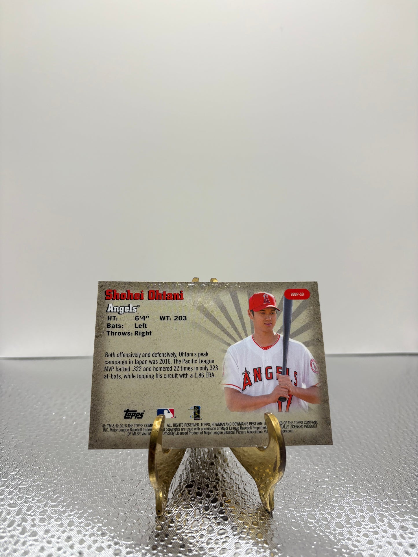 2018 Shohei Ohtani Rookie Card
