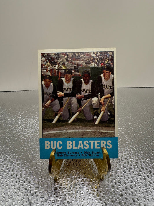 1963 Buc Blasters Baseball Card