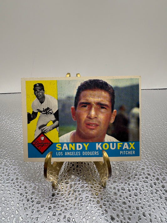 1960 Sandy Koufax Baseball Card