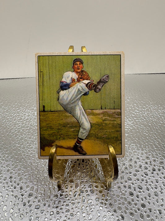1950 Warren Spahn Baseball Card
