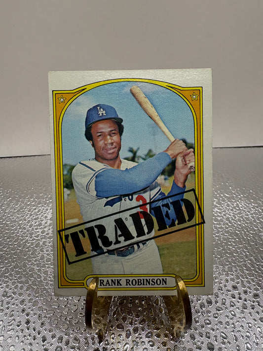 1972 Frank Robinson Baseball Card