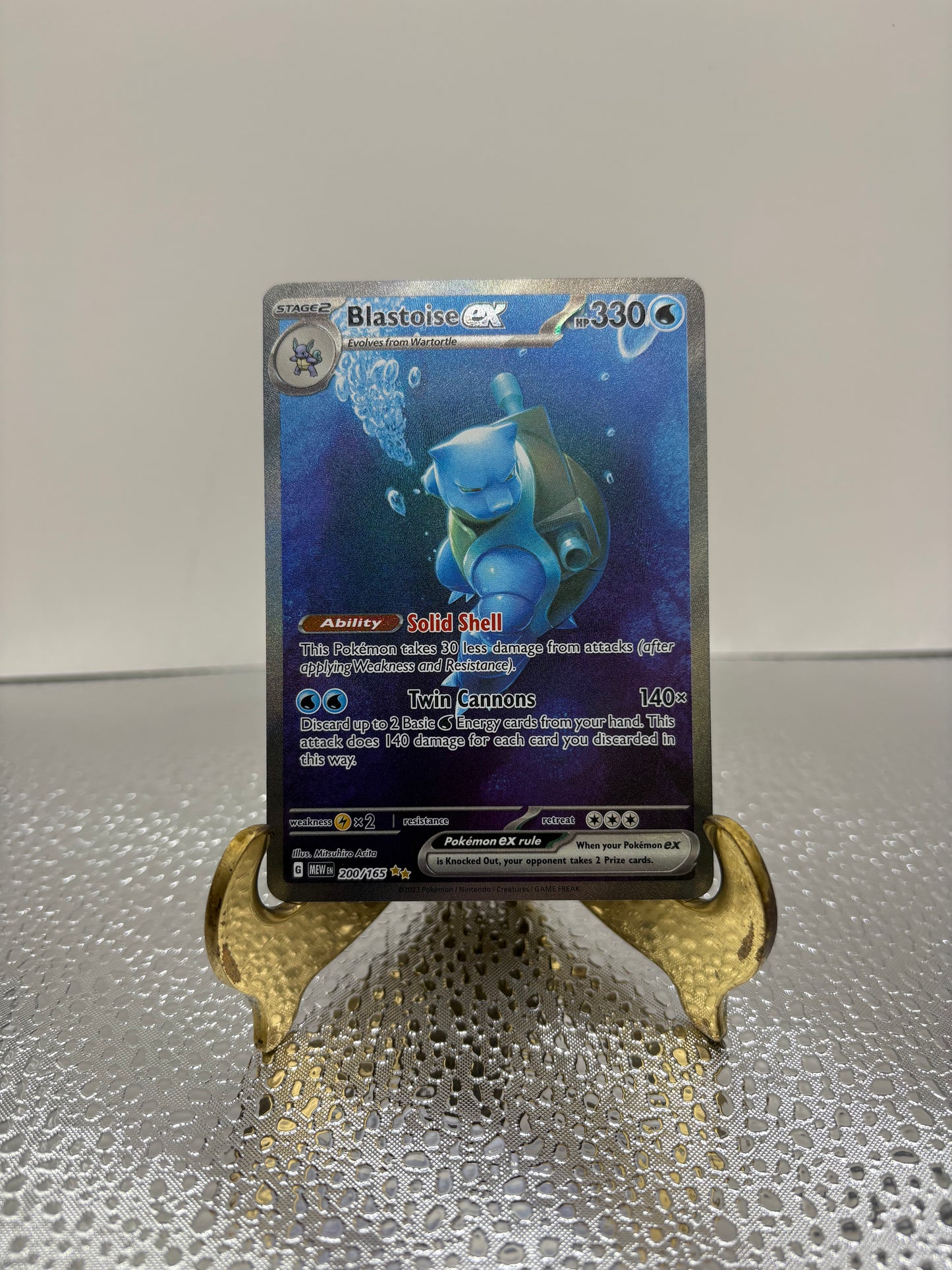 Blastoise EX 200/165