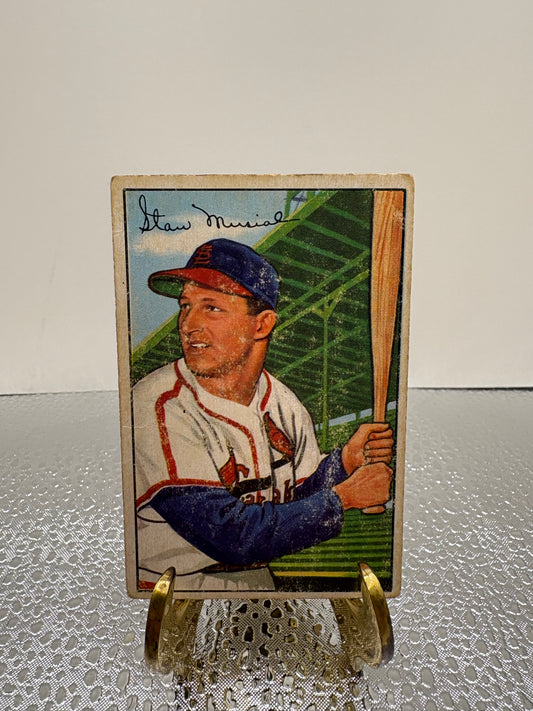 1952 Stan Musial Baseball Card