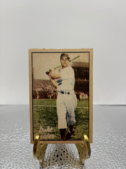 1952 Berk Ross Baseball Card