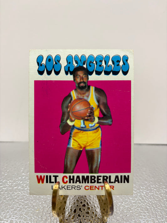 1971 Wilt Chamberlain Basketball Card